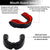Mouth Guard Gum Shield for Adult & Youth - Protective Mouthguard for All Contact Sports, Ideal for Boxing, MMA, Rugby, Football, Lacrosse, Hockey