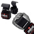 Rubber-Coated Weight Lifting Hook Straps - Non-Slip Powerlifting Grips for Gym Workouts, Deadlifts, Pull-Ups, and Strength Training